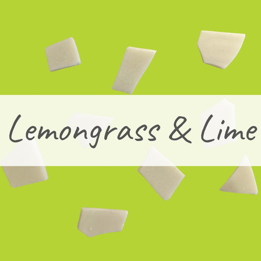 Lemongrass & Lime - Scented Soy Melt Pieces 70g