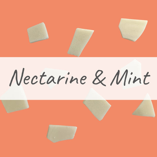 Nectarine & Mint - Scented Soy Melt Pieces 70g