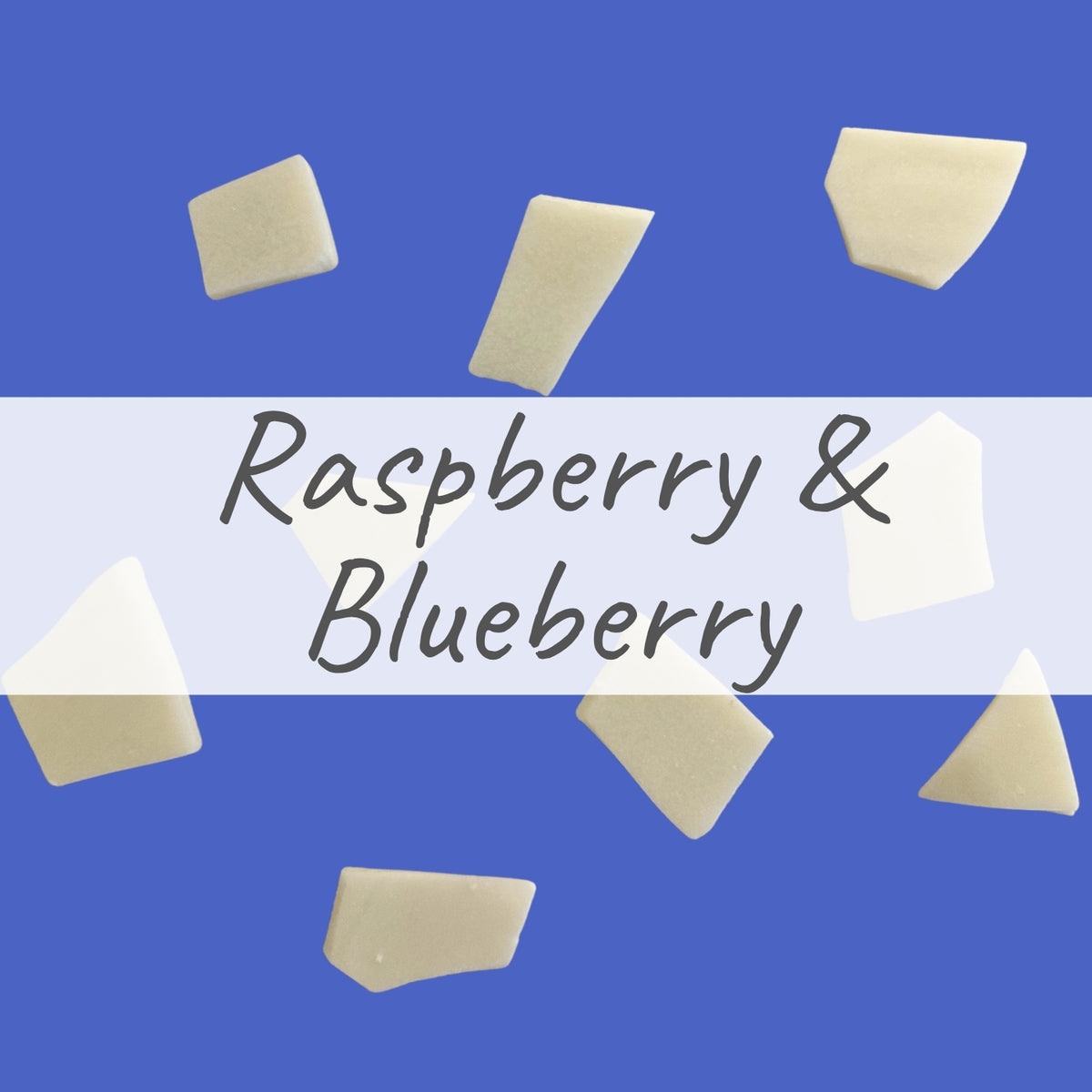 Raspberry & Blueberry - Scented Soy Melt Pieces 70g